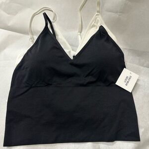 Black and White Bralette Set